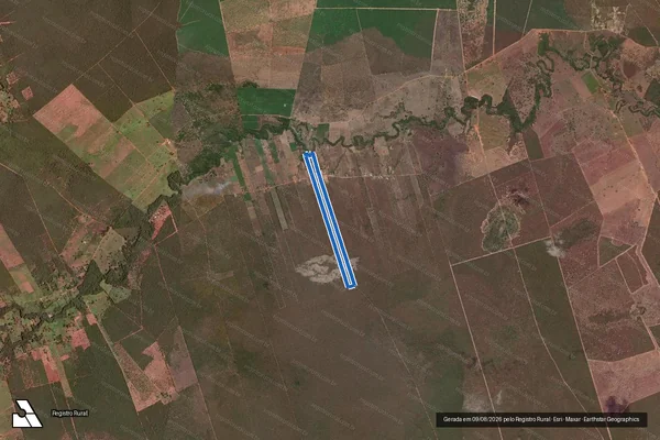 Imagem de satélite de Lote 16 - Projeto de Assentamento Boa Esperança - Parte 1 em Verdelândia - MG