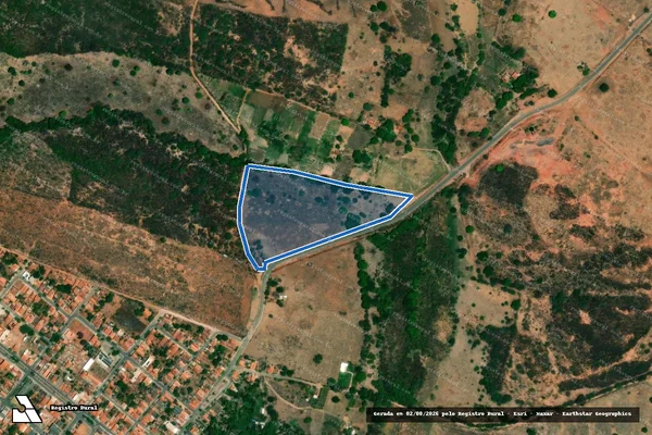 Imagem de satélite de Fazenda Grota - Parte 1 em Coribe - BA