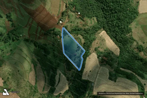 Imagem de satélite de Lote 41 ? PA 16 de Maio - Lote 41B em Ramilândia - PR