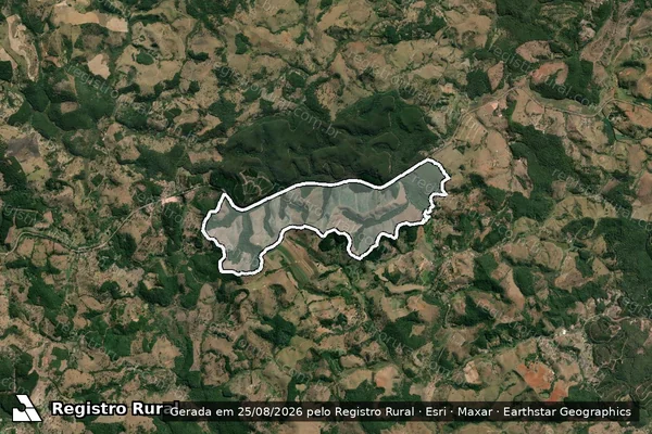 Imagem de satélite de Bamba - Parte 2 em Bom Jesus do Amparo - MG
