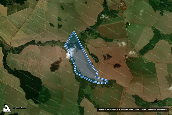 Imagem de satélite de Fazenda Tereré – Parte 2 em Maracaju - MS
