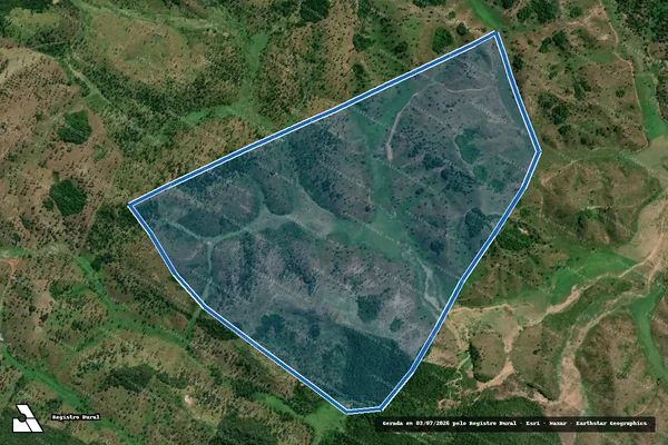 Imagem de satélite de FAZENDA OLIVEIRA em Paulo Ramos - MA