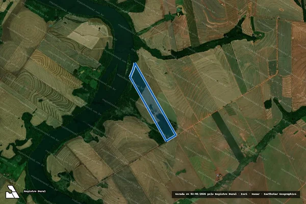 Imagem de satélite de Lote nº 126 - Lote nº 126 em Francisco Alves - PR