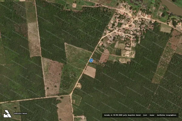 Imagem de satélite de Poço - Área Comunitária 49 - PA Angical - Área Comunitaria 49 em Cotegipe - BA