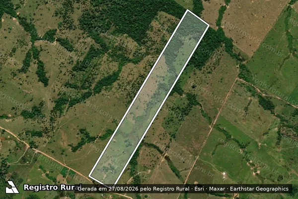 Imagem de satélite de JARU - LOTE 102A