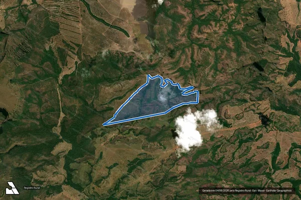 Imagem de satélite de Fazenda Nova Piquerobi - Gleba B em Poxoréu - MT