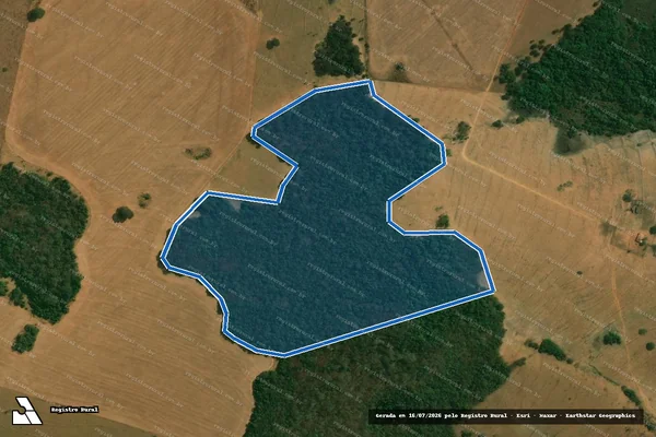 Imagem de satélite de FAZENDA SÃO JOAQUIM - Parte 1 em Rio Verde - GO