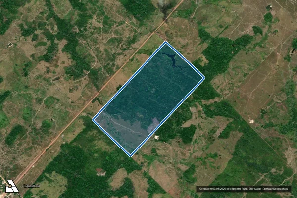 Imagem de satélite de SITIO SERRA VERDE - Parte 1 em Viseu - PA