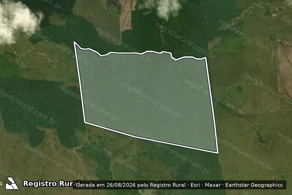Imagem de satélite de FAZENDA FUTUROSA - LOTE 155 em Nova Ipixuna - PA