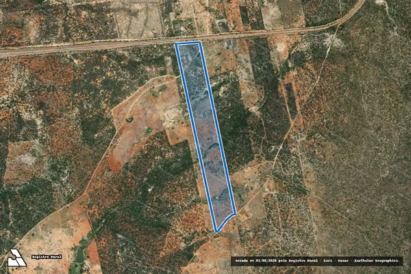 Imagem de satélite de Sítio Lagoa dos Patos - GLEBA B em Salgueiro - PE