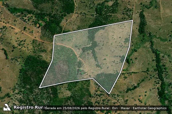 Imagem de satélite de P.A. GROTA DO LAGE - LOTE 07 - LOTE 07 em Xambioá - TO