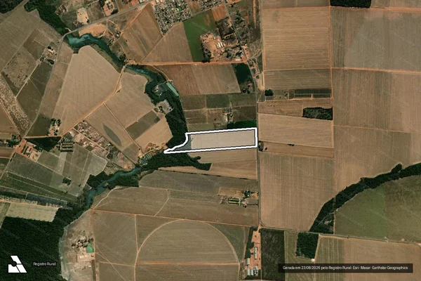 Imagem de satélite de Chácara 05 - Parte 1 em Vera - MT