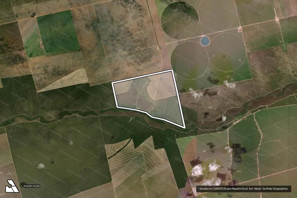 Imagem de satélite de Fazenda Santa Maria V - Agropecuária Santa Maria V em São Desidério - BA