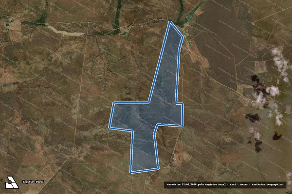 Imagem de satélite de FAZENDA GENESIS - Parcela 01 em Parnaguá - PI