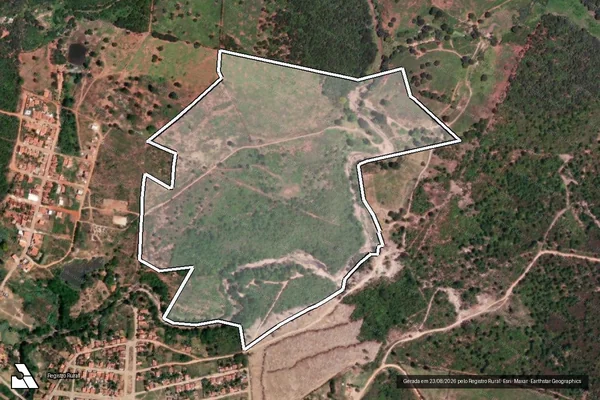 Imagem de satélite de FAZENDA BOA VISTA ? GLEBA II - Parte 1 em Coronel Murta - MG