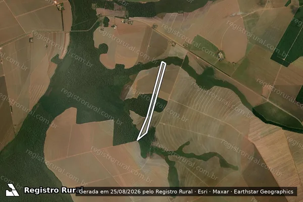 Imagem de satélite de Fazenda Ramos II em Diamantino - MT