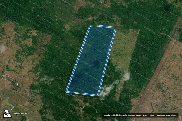 Imagem de satélite de FAZENDA ENTRE RIOS III-B - Parte 1 em Goianésia do Pará - PA