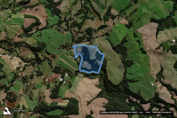 Imagem de satélite de RINCÃO GRANDE - Parte 1 em Laranjeiras do Sul - PR