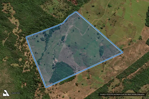 Imagem de satélite de Fazenda Castelo - Gleba A em Pirenópolis - GO