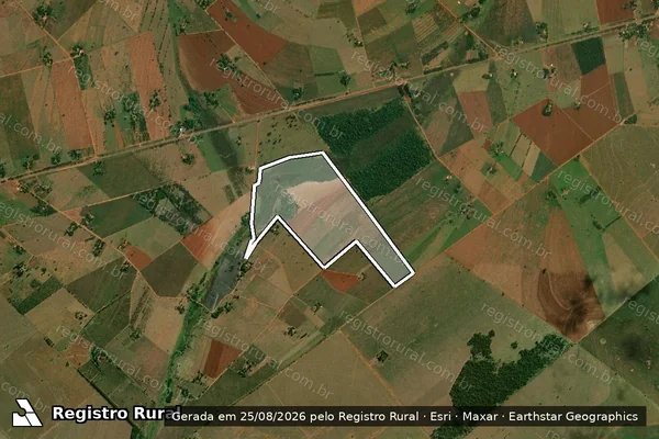 Imagem de satélite de Assentamento Estadual Bonanza - PA0118S00Q00G003 - G003 em Rosana - SP
