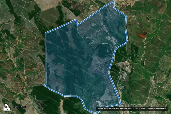 Imagem de satélite de FAZENDA SANTO ANTÔNIO em São Luís do Quitunde - AL
