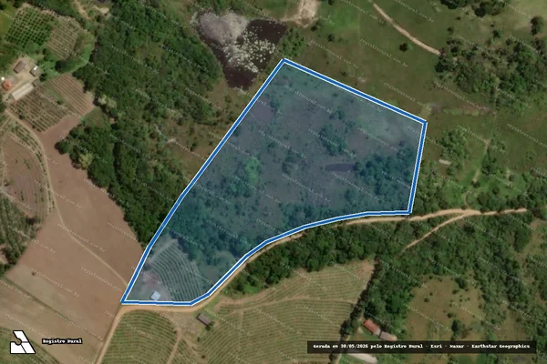 Imagem de satélite de FAZENDA VALE DO ESPÍRITO SANTO 2 - Parte 1 em Barra do Choça - BA