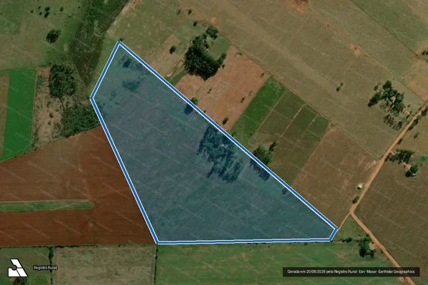 Imagem de satélite de Projeto de Assentamento Tamakavi - LOTE 48 em Itaquiraí - MS