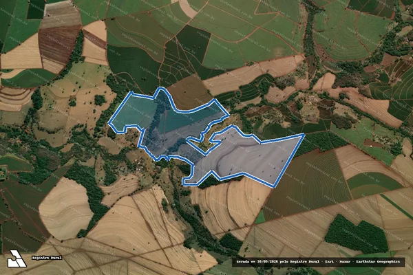 Imagem de satélite de Fazenda São Pedro II - Gleba 5 em Batatais - SP