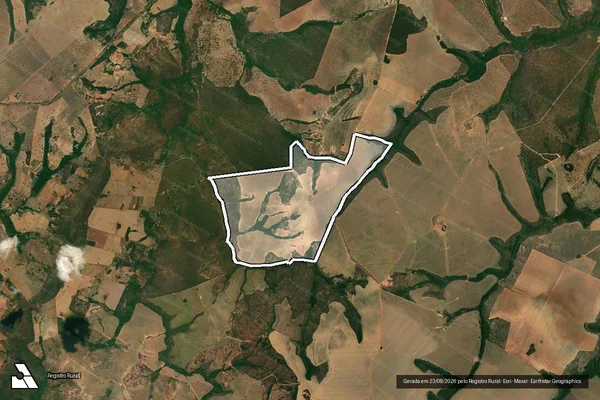 Imagem de satélite de Fazenda Montinho Varão - Parte 1 em Caiapônia - GO