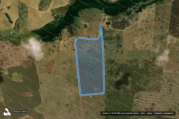 Imagem de satélite de Lote ? 101 Margarida União - Lote 101 Gleba B ? Desmembrada II em Porto Alegre do Norte - MT