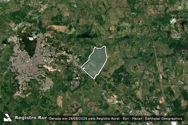 Imagem de satélite de FAZENDA MAMÃO - FAZENDA MAMÃO em Candeias - BA