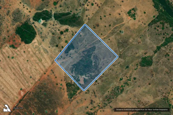 Imagem de satélite de FAZENDA TRÊS ILHAS - Gleba 03 em Israelândia - GO