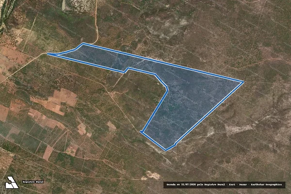 Imagem de satélite de FAZENDA PORTO FRANCO - Gleba III em Xique-Xique - BA