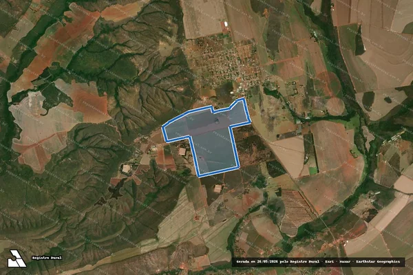 Imagem de satélite de FAZENDA CHÃO DE ESTRELA em Planaltina - GO