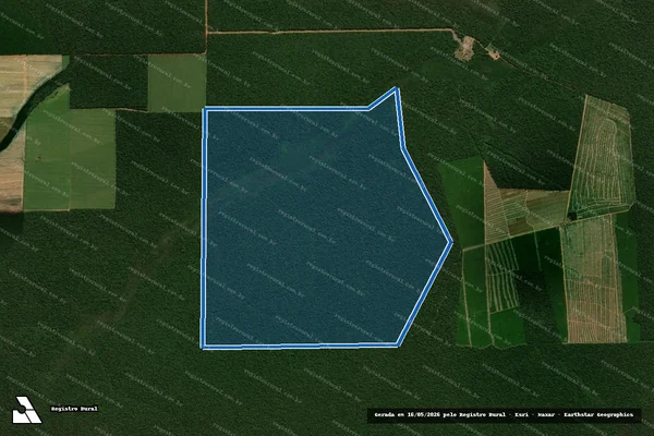 Imagem de satélite de FAZENDA VALE DO RIO DO PEIXE - FAZENDA VALE DO RIO DO PEIXE II em Porto dos Gaúchos - MT