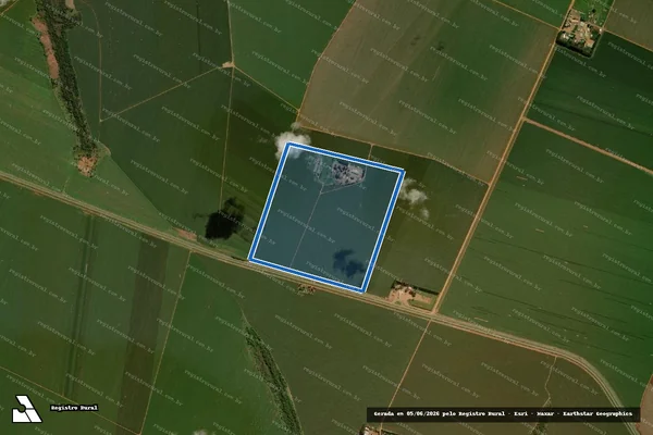 Imagem de satélite de Fazenda Capão Redondo - Parcela 1 em São Gabriel do Oeste - MS