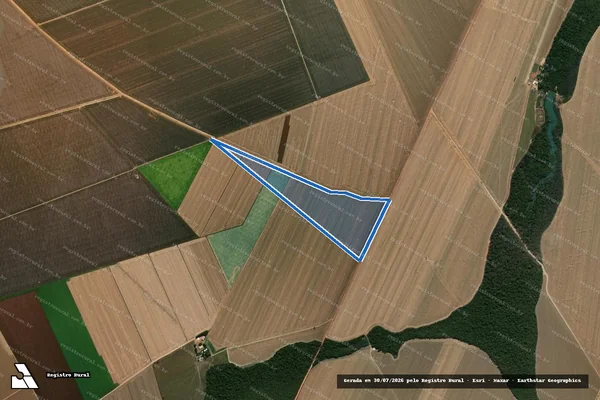 Imagem de satélite de FAZENDA SÃO PEDRO - Parte 1 em Sorriso - MT