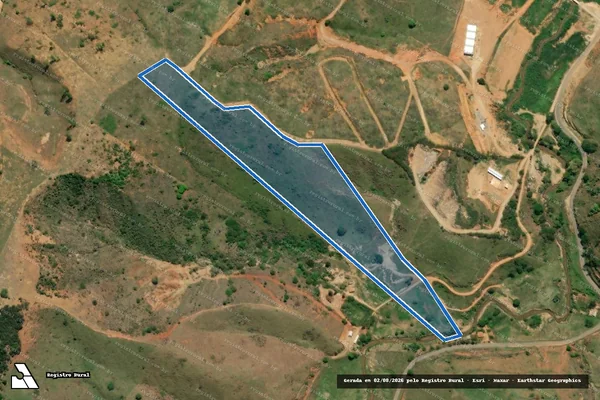 Imagem de satélite de SITIO DOIS IRMÃOS - SITIO NOVO MUNDO em Itabirinha - MG