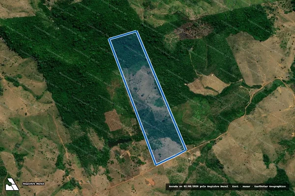 Imagem de satélite de PA RIO BRANCO - LOTE 198 - Parcela 1 em Marabá - PA