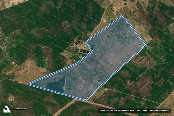 Imagem de satélite de Fazenda Coivaras / Parcela 1 em Matões do Norte - MA