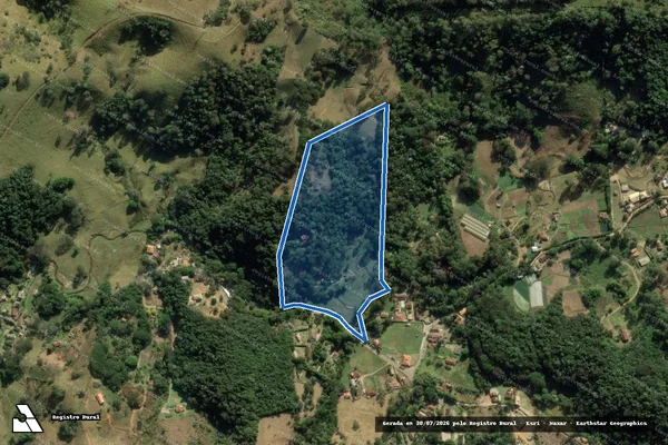 Imagem de satélite de Sitio São João I - Parte 1 em Santo Antônio do Pinhal - SP