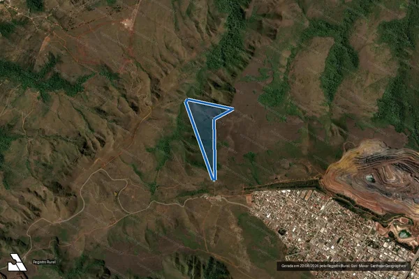 Imagem de satélite de Varginha do Ouro Podre 1ª Gleba - GLEBA A em Belo Horizonte - MG