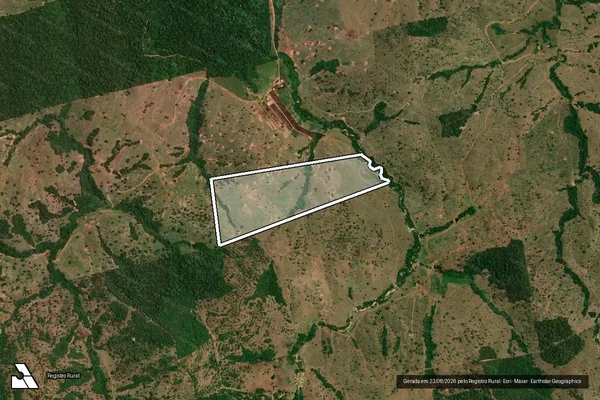 Imagem de satélite de FAZENDA BARREIRO DE JOÃO E JOSÉ - 001 em Morrinhos - GO