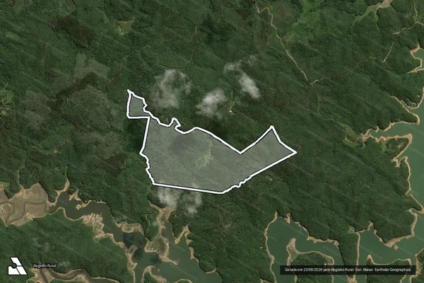 Imagem de satélite de LOTE ITAPUÁ - LOTE INTEIRO em Bocaiúva do Sul - PR