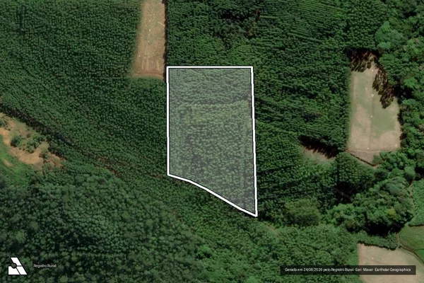 Imagem de satélite de SITIO DO JENOR IV / SITIO DO JENOR IV - GLEBA B em Urussanga - SC