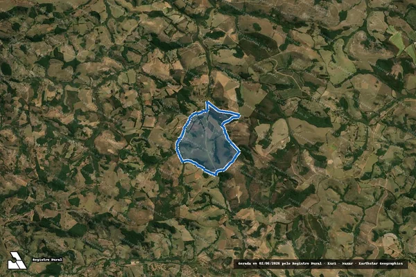 Imagem de satélite de Fazenda dos Palmitos - PARTE 1 em Desterro de Entre Rios - MG