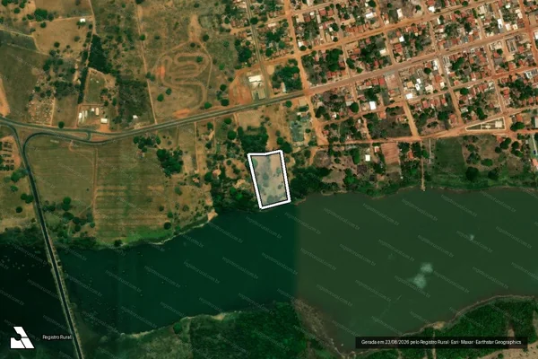 Imagem de satélite de FAZENDA ALIANÇA II - Parcela 1 em Canabrava do Norte - MT