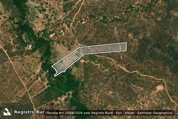 Imagem de satélite de LOTE N.11 5 ETAPA GLEBA 01 - Gleba 09 em Mambaí - GO