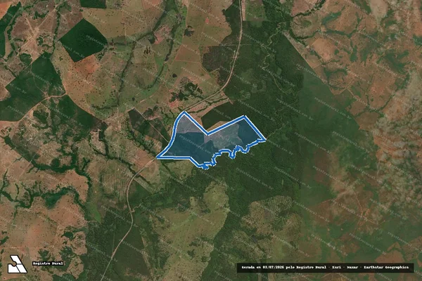 Imagem de satélite de FAZENDA MUTUM I em Mutunópolis - GO