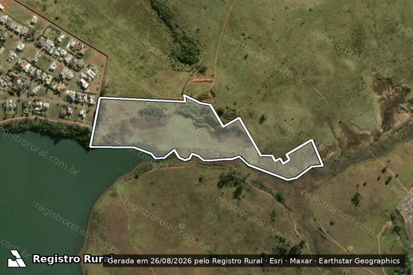 Imagem de satélite de FAZENDA CAMPO DA CACHOEIRA - Parte 5 em Poços de Caldas - MG